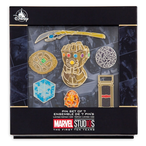 Disney’s Marvel Studios 10th Anniversary Limited Edition Pin Set - Picture 2 of 5